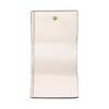 Michael Kors Greenwich Brand Logo Cowhide Wallet Large Size Women's Light Cream