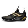 Li Ning Wade Way 808 2.0 Shock Absorption Non-Slip Wear-Resistant Low-Top Basketball Shoes Men Sneakers Black Gold ABPT017-2
