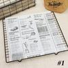 50PCS Home Waterproof Food Grade Grease-proof Wax Paper Bread Oil-paper Wrappers