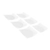 62MM Disposable Coffee Capsule Self Adhesive Seal Lids Aluminum Foil Recyclable Coffee Pods Covers