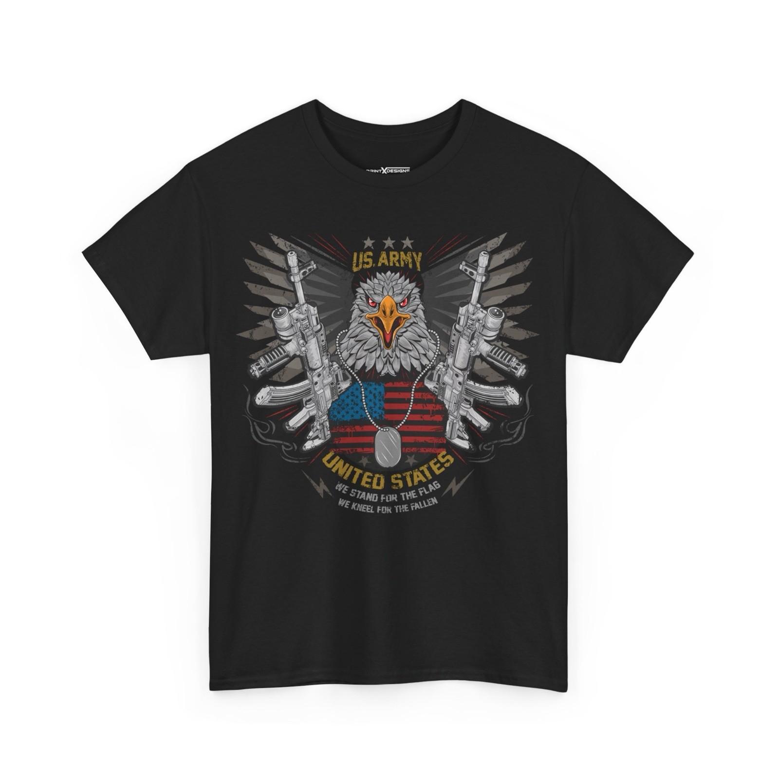 Us Army United States We Stand For The Flag We Kneel For The Fallen Shirt S