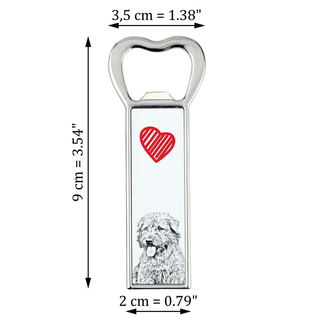 Glen Of Imaal Terrier - Dog Bottle Opener, Personalized Fridge Magnet Opener, Unique Gift For Man Brand Art-Dog