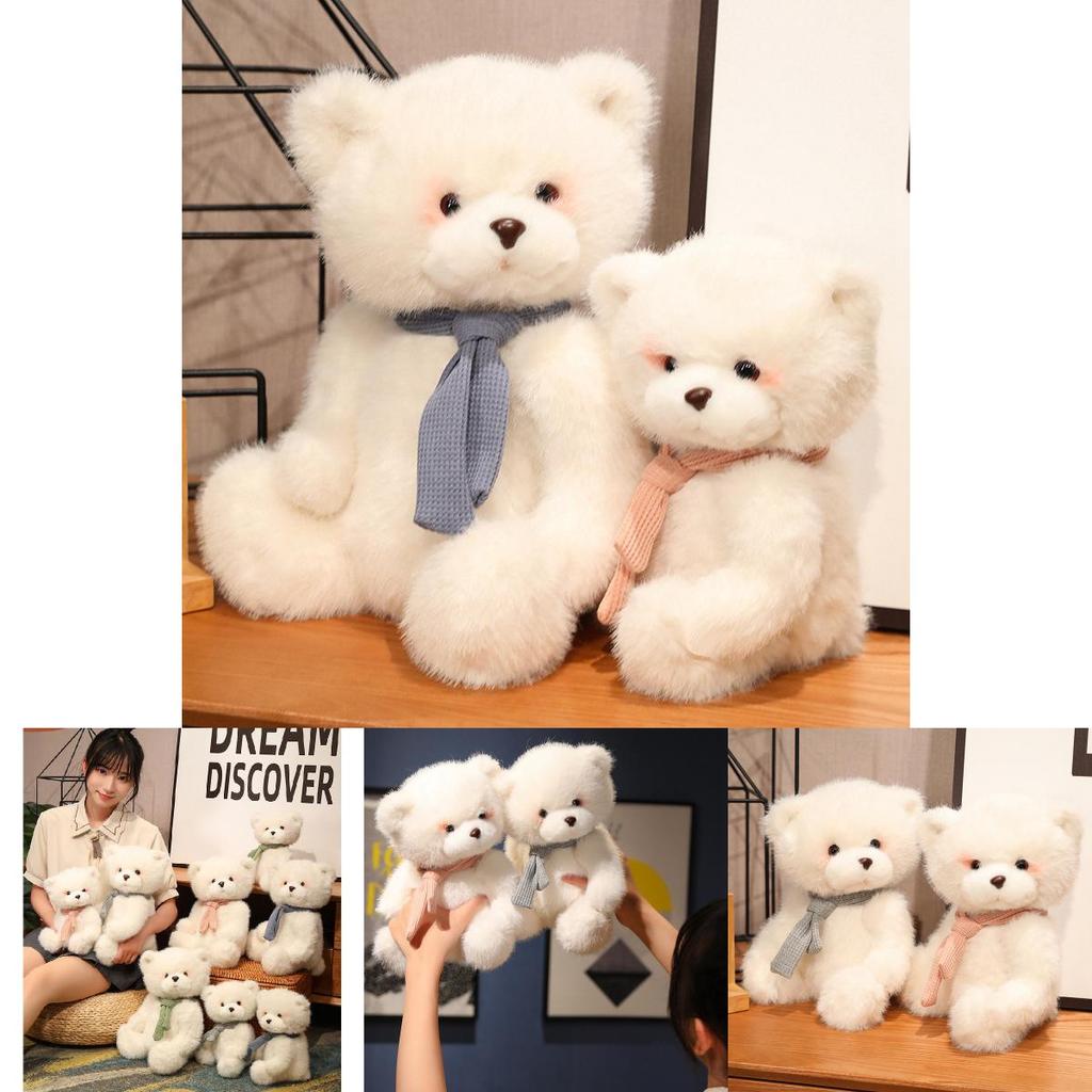 Adorable Soft Teddy Bear Plush Toy Creative Cute Stuffed Animal Doll For Girls Birthday Gift Wholesale