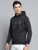 Monte Carlo Men Regular Fit Black Sweatshirt