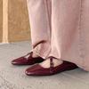 Krazing Pot Microfiber Mules Med Heels Office Lady European Design Fashion Summer Size 43 Size 42 Women Sandals