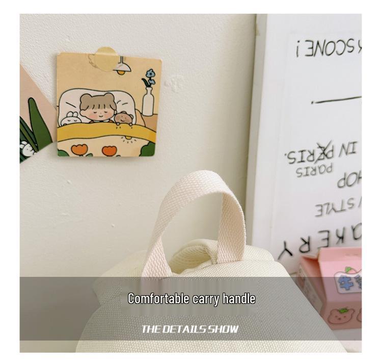 Korean Kids' Spine Protection Cartoon Backpack: Wear-Resistant, Cute, and Casual for Kindergarten.