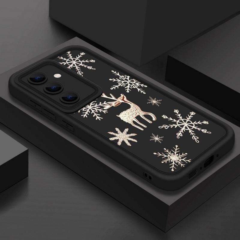 Beautiful Elk Print TPU Phone Case For Samsung Galaxy A17 A56 A16 A55 A15 A25 A36 A26 5G S25 Edge S23 S24 Ultra S24 S25 FE Cover