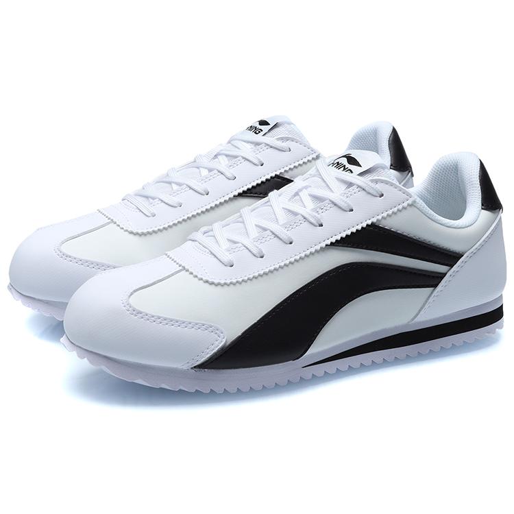 Li Ning 3K Low top Running Shoes Women's Black White AGCR004-2
