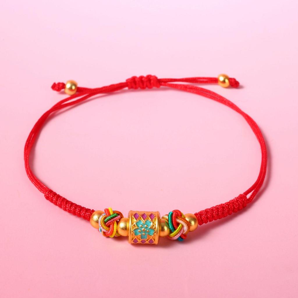 2026 Year of the Horse Bracelet: Handmade Red Rope Woven Jewelry - New Year Gift