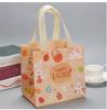 Egg Bunny Easter Gift Tote Bags Laminating Nonwoven Environmental Shopping Bags Large Capacity Dust Moisture-Proof Firm Handbag