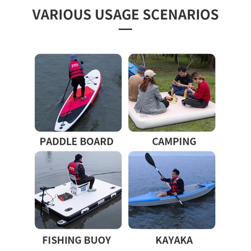 Sièges de Kayak Légers à Cadre en Aluminium Pour Canoës Pêche Durabilité Portables Chaise de Camping Extérieure