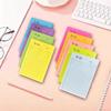 Lined Sticky Notepads for Planning Fluorescent Notepad, To-do Lists with Check Boxes Page Markers Students Multi-colored Adhesive Notes, Increase