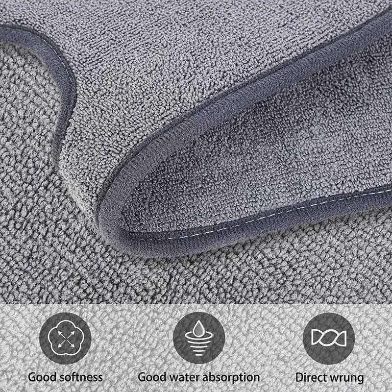 Home Kitchen Sink Splash Mat Faucet Splash Catcher Countertop Absorbent Mat For Kitchen Bathroom Drying