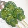 Artificial Leaf No-Maintenance Long-Lasting Freshness Realistic Fan-Shaped Leaves High-Simulation Texture Fake Tropical Leaves Home Decor