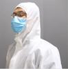 2 Stück Hazmat-Anzug Verdicktes SMS Anti-Virus Schutzkleidung Sicherheits-Overall Isolation Einweg