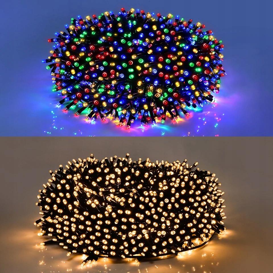 Christmas Tree Lights, Outdoor, Indoor, 100 Leds, 10M, Colorful, Decorative