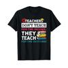 Teachers Dont Teach For The Income Outcome T Shirt Vintage Washed Homme Breathable Designer Clothes Soft Casual Fashion
