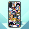 Lovely Kitten Anime Phone Case For OPPO A6T A6x A6 A5 Pro A5x A3 A3X A17 A17K 4G A78 A58 A54 A76 A57 A57s A2x Custom Photo Cover