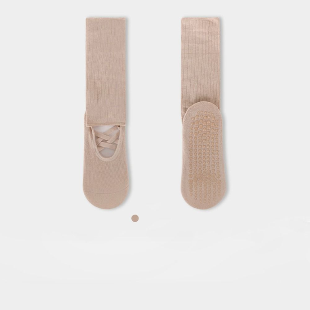 Breathable Yoga Socks Cotton Strappy Grip Sock New Pilates Socks  Ballet