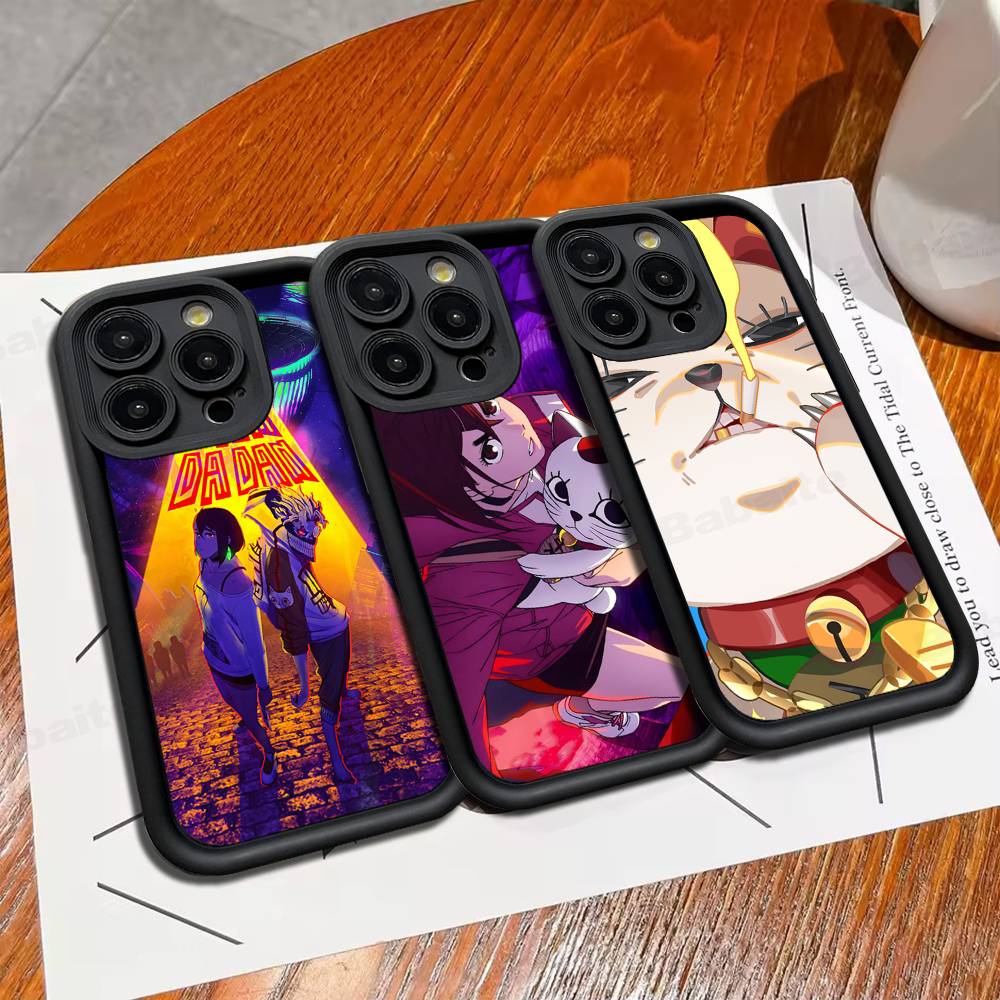 Adventure Anime Dandadan Phone Case For IPhone 17 16 15 14 13 12 11 Pro Max Mini Plus Soft TPU Back Cover