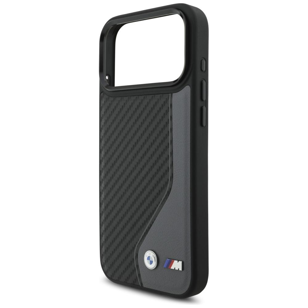 BMW M Carbon Logo MagSafe Hülle für iPhone 17 Pro Max Anthrazit