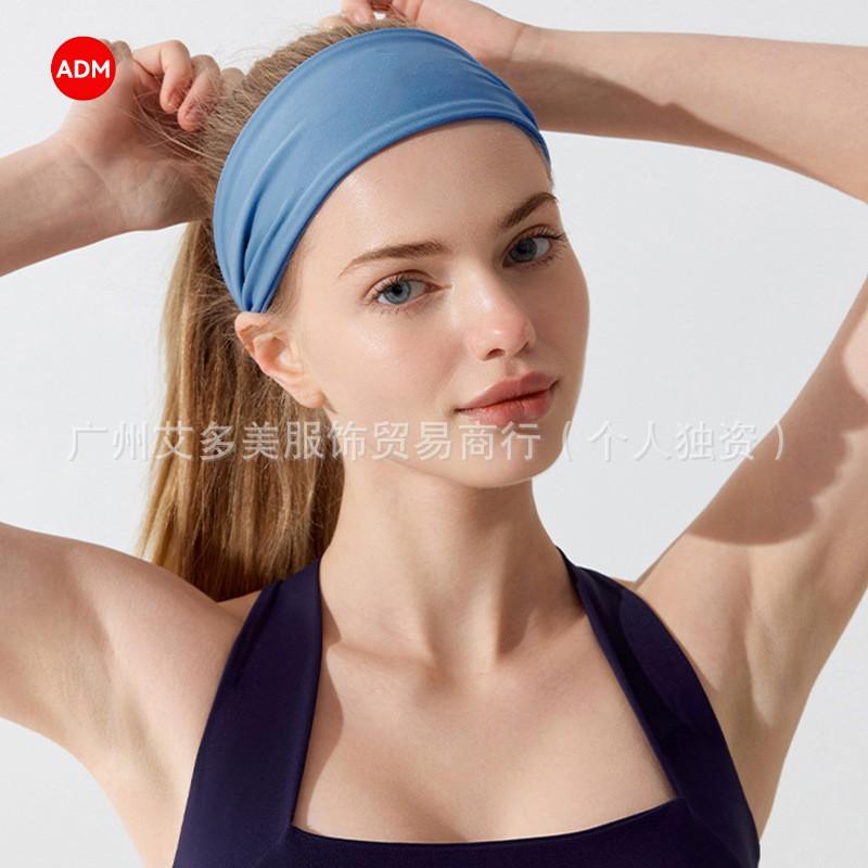Moisture-Wicking Sport Headband Yoga Running Fitness Women Hair Tie Sweatband Lightweight Accessory