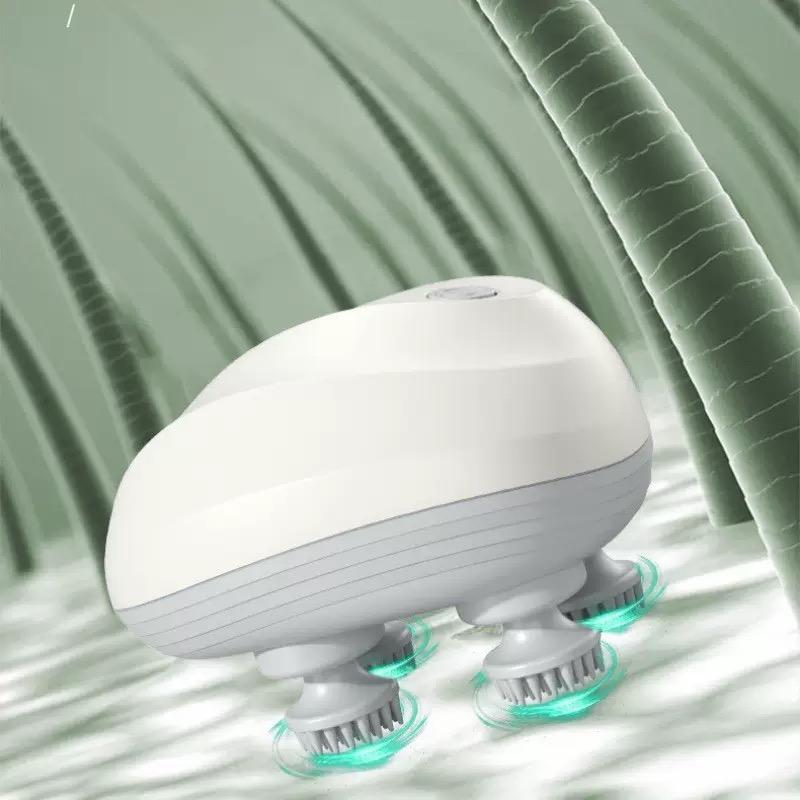 Xiaomi Electric Head Massager USB Rechargable Scalp Massager Body Massage Health Care Shoulder Neck Deep Tissue Kneading Massage Gift