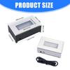 Rectangular 3D Engraved LED Light Base for Versatile Use Featuring Adjustable Colors USB Power and Energy Efficiency