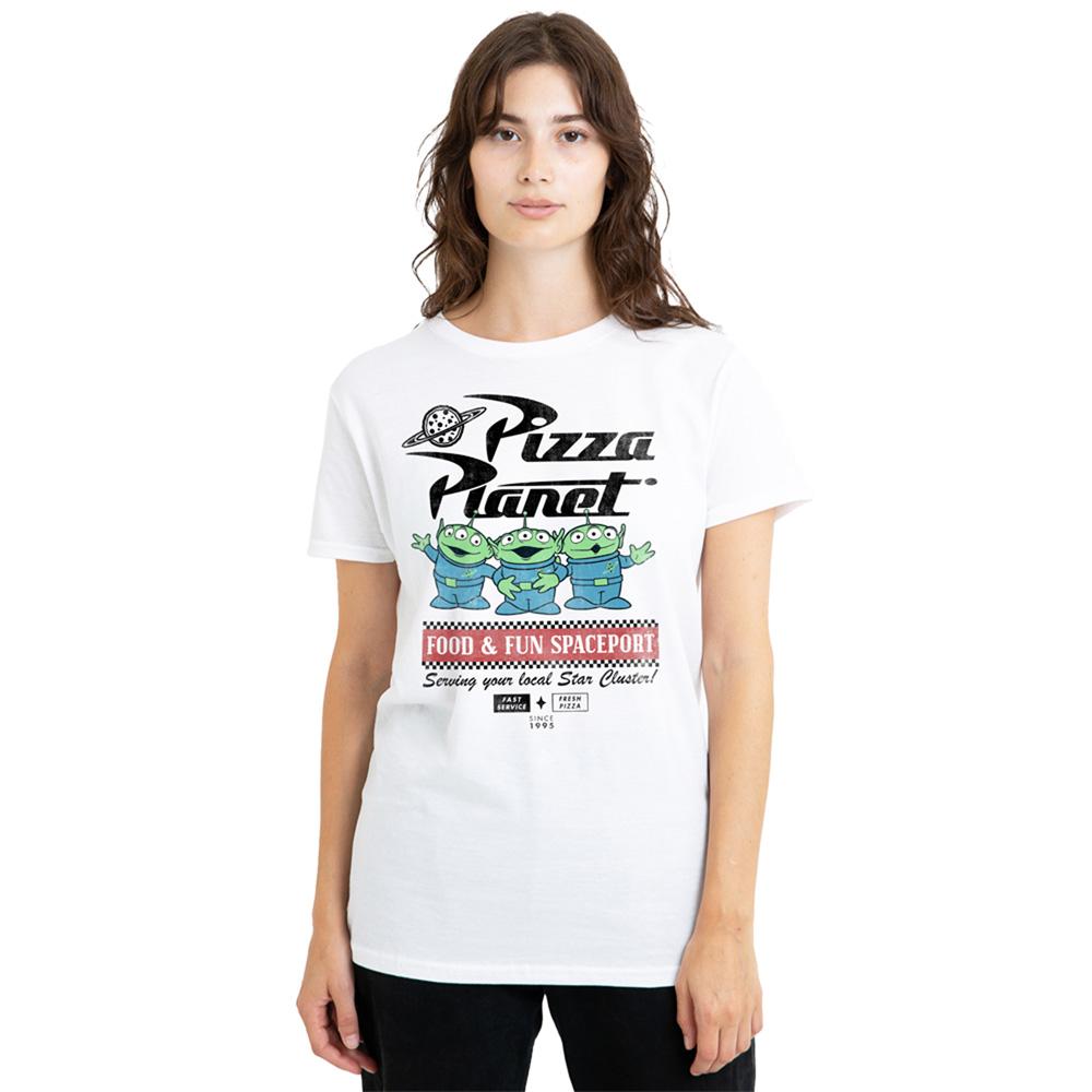 Toy Story Womens/Ladies Food Spaceport Aliens T-Shirt