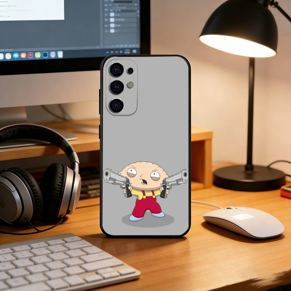 Adorable  D-dumping Phone Case Black Silicone Soft For Samsung S25,S24,S21,S22,S23,S30,Ultra,S20,Plus,Fe,Lite