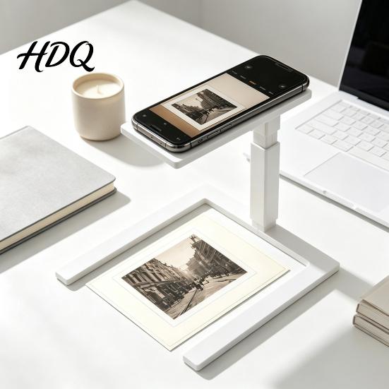 Stable Smartphone Dock for Streaming Foldable Mobile Phone Holder Adjustable Desktop Stand Cell Phones Lightweight Desk Holder Portable Cradle Video