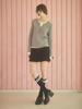 KOOLKITTEN Button Up Layered Knit