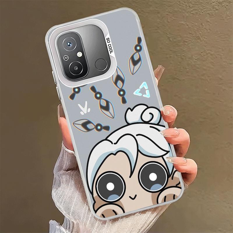 V-Valorant Cute Catoon Soft Phone Case for Xiaomi Redmi 15C 15 14C 13C 12C Poco X5 X6 X7 Pro X3 F8 F7 Ultra M8 13 12 Cover Back