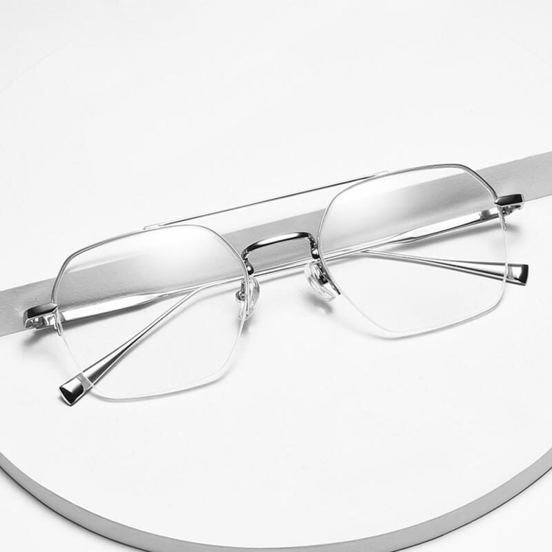 NeoRetro 31752 C1 Silver Blue Light Blocking Glasses none