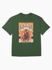 Janis Joplin Fresh Orange Clouds Oversized T-Shirt