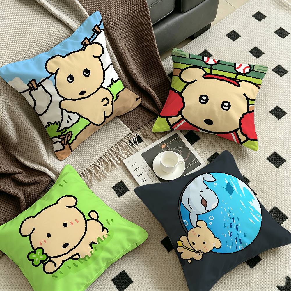 G-Ggamja Pillow Anime Pillow Sofa Bed Head Pillow Cover Cushion Cover 45x45 cm Fashion