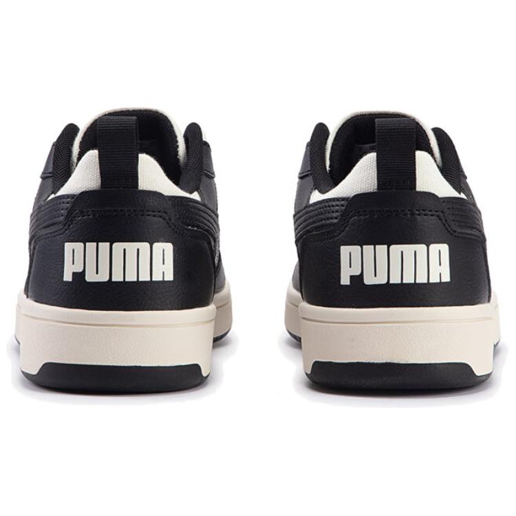 Puma Rebound V6 Low Cv Soft Durable Comfortable Low-Top Sneakers Unisex Sneakers Black White 395079-03