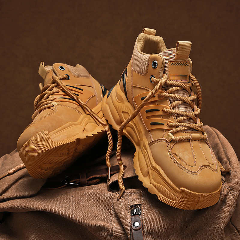 Fashion Without Lace Non-slip Sole Long Boots Ankle Shoes Summer Sneakers Men Sports Sapatenis Lowest Price New Style Runner 2025