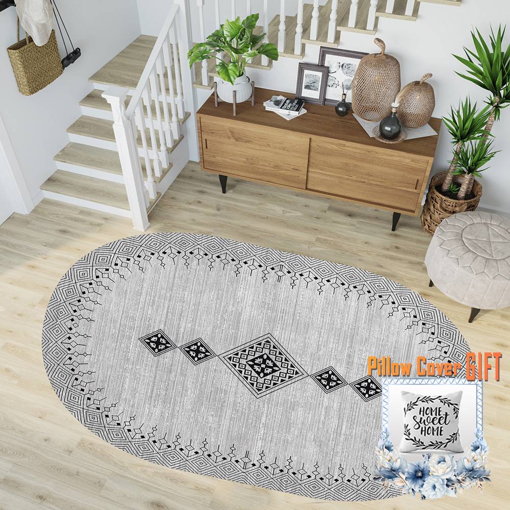 

Mosimoso Home RC1774 Ковер с кожаной подошвой и цифровой печатью