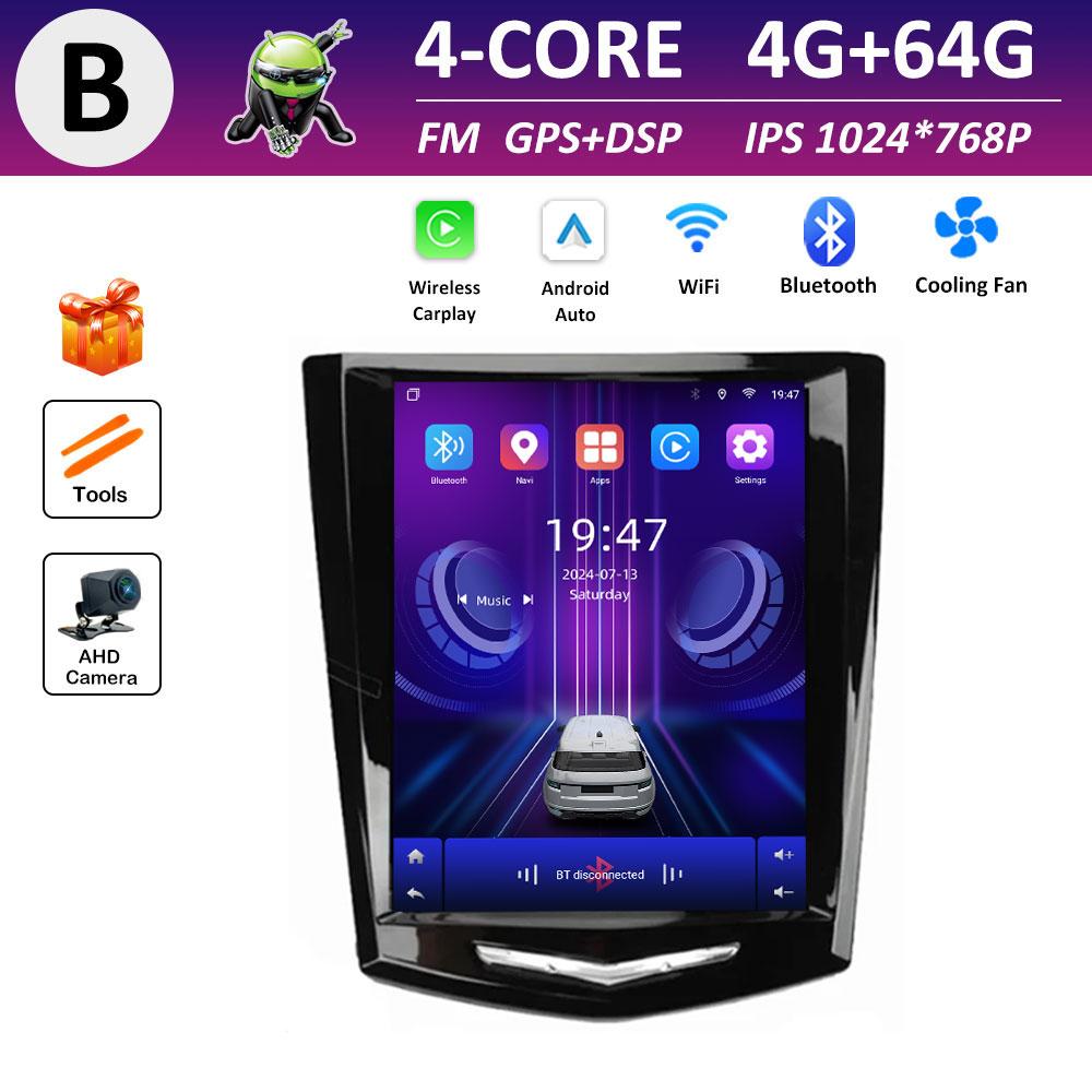 Smart System Autoradio Car Radio for Cadillac ATS XTS CTS SRX 2013 2014 2015 2016 Video Player Navigation GPS Accessories WIFI