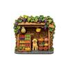 House Home Decoration Shop Shape Magnetic Sticker Chinese Style Refrigerator Magnet  Gift