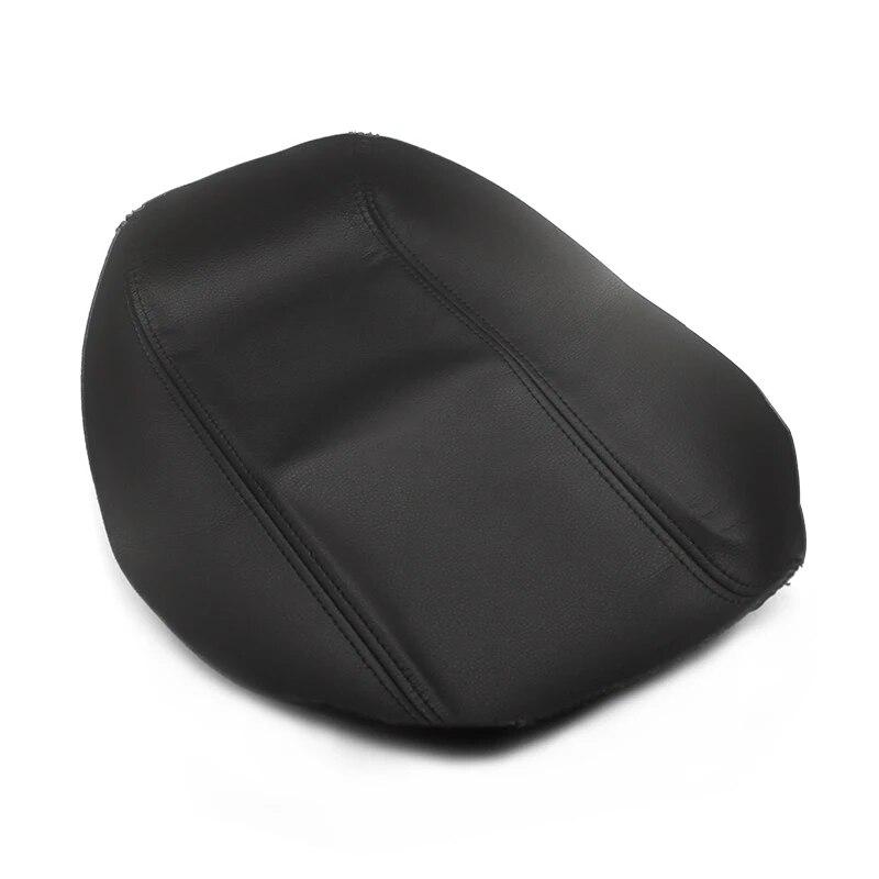 Soft Leather Armrest Cover For Nissan Altima 2007 2008 2009 2010 2011 2012 Car Center Control Armrest Box Cover Sticker Trim