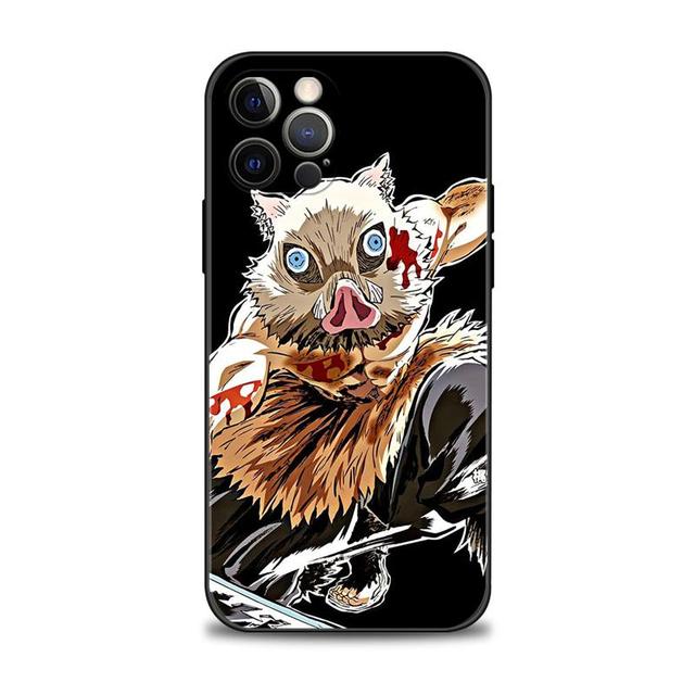 Telefon Shell Für Apple Iphone 14 13 12 11 Pro Max 13 12 Mini Xs Max Xr X 7 8 6 6s Plus Fall Anime Dämon Slayer Nezuko Tanjirou
