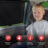 PLTCAT 2 Pack Car Sun Shade Side Window for Baby, Roller Vehicle Shades Sun Protection Shade for Car Side Window (Standard-16''x18'')
