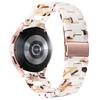 For Garmin Forerunner 245/245 Music Fashion D-Shape Resin Strap Bracelet Watchband