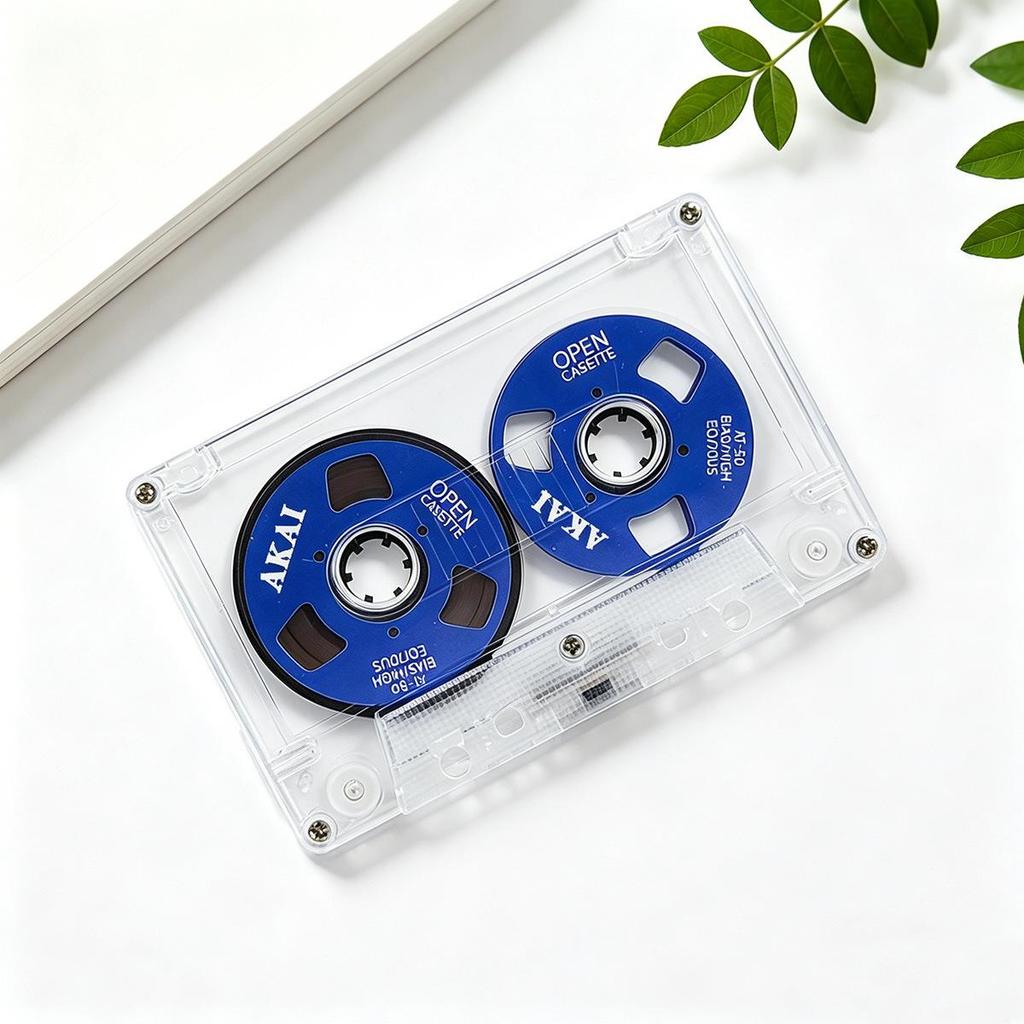 Tosidet Metal Mini Open Reel 50-Minutters Type I Blank Optagelsestape