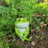 New Thinking Frog Garden Statue Sculpture Ornament Home Desktop Decoration Resin Craft Small Gift