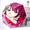 1pc Anime Character Outdoor Umbrella - Automatic Opening/Closing, Portable 3-Fold Design, 8-Bone Iron Frame, Perfect Gift for Fans, Travelers, Da