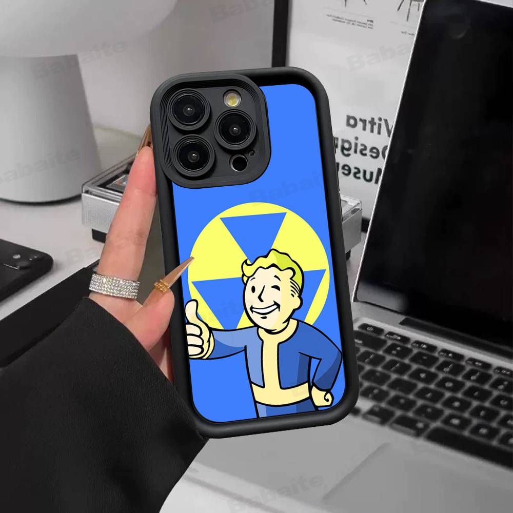 F-Fallout S-Series 4 Cool Game Phone Case For IPhone 17 16 15 14 13 12 11 Pro Max Plus Mini Luck Cover