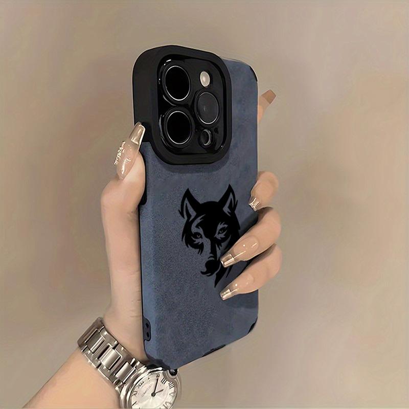 

Cool Wolf Head Pattern Phone Case For iPhone 17 Air 16 15 14 13 12 11 Pro Max 17 16 15 Pro X XR XS Max Shockproof Leather Cover iPhone 13 Pro